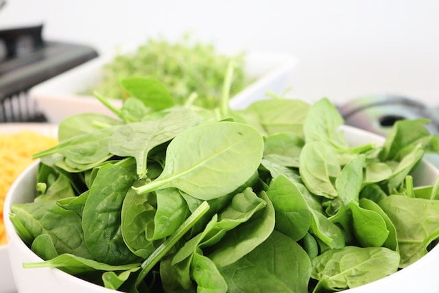 Spinach is a lush green vegetable called spinach is full of nutrients that can strengthen your immune system.